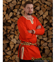 Cotton Viking Shirt; Fantasy Shirt, Men's Medieval Shirt; Cotton Shirt; Viking Costume, Medieval Celtic Viking, long sleeves